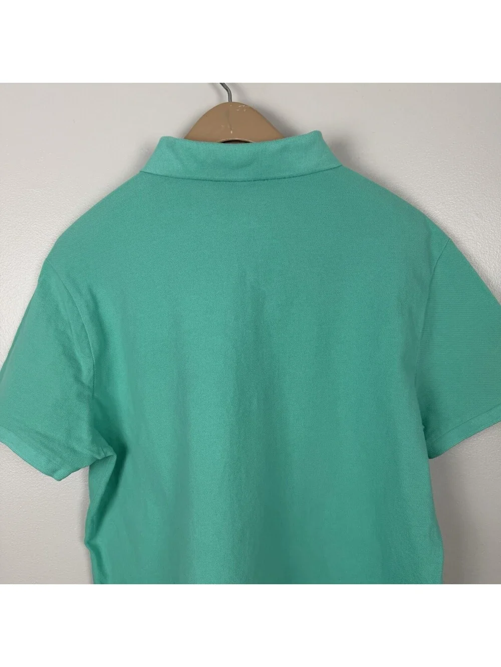 Polo Ralph Lauren Men’s Custom Fit Polo Shirt College Green Short Sleeve Size L